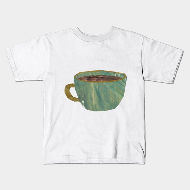 Cup Kids T-Shirt by Babban Gaelg